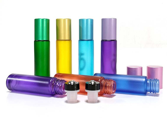 Customizable 10ml Roller Bottles Multicolor Essential Oil Roller Bottles Durable