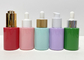 BPA Free 1oz 30ml Cosmetic Dropper Bottle Cream Round Multiple Colors